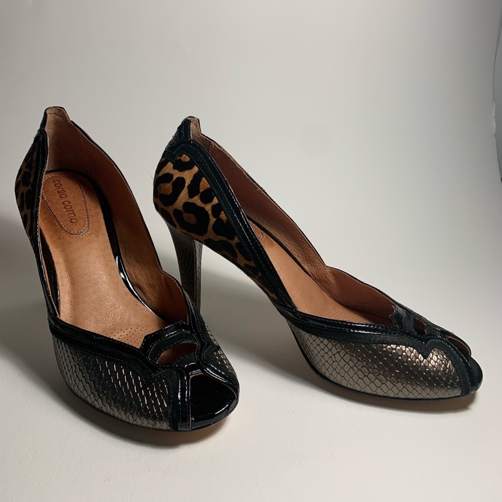 Corso Como peep toe shoes in size 9m